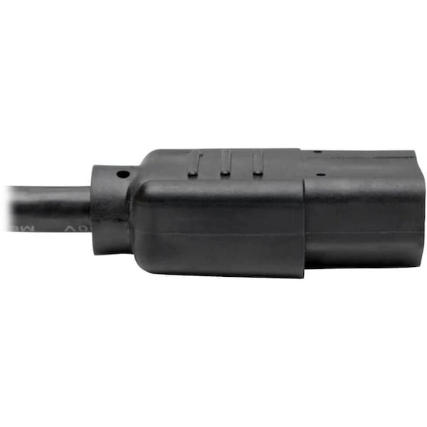 Tripp Lite Power Cord, 5-15P to C13, 10A, 18AWG, 4ft - P006-004