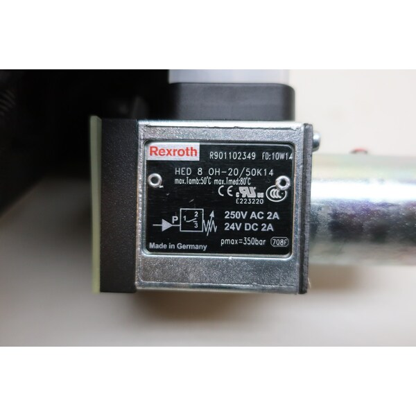 Interruptor de presión Rexroth HYDRAULIC 350BAR 250V-AC - R901102349 HED 8 OH-20/50K14