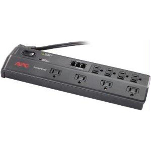 Apc 8 Outlet 1750J Surge w RJ11 - P8T3
