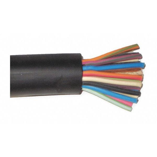 Carol Portable Cord, SOOW, 16 AWG, 16 C, Black, EPDM Rubber, Stranded, 600V, Indoor/Outdoor - 09616.99.01