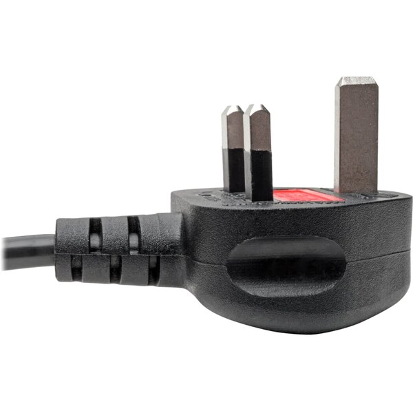 Tripp Lite Power Cord, C5 to BS-1363 UK Plug, 10A, 6ft - P060-006