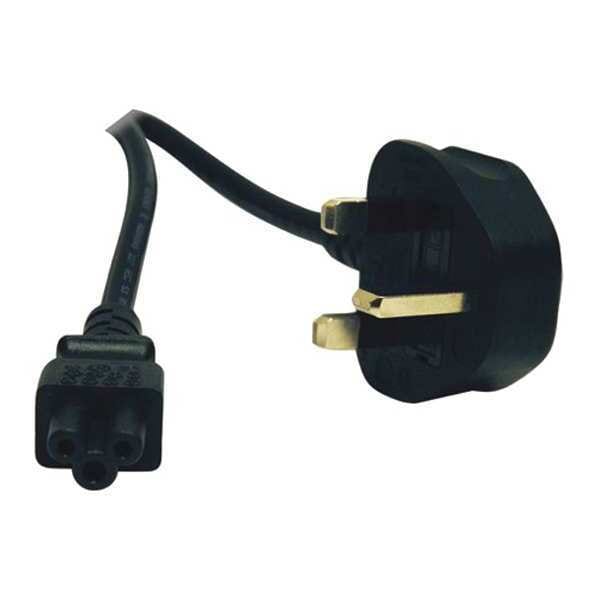 Tripp Lite Power Cord, C5 to BS-1363 UK Plug, 10A, 6ft - P060-006