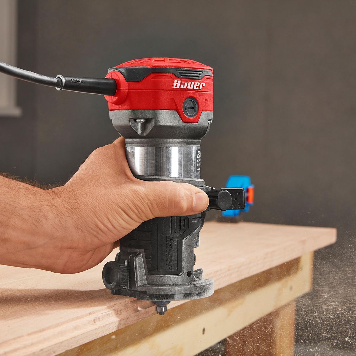 Enrutador compacto de velocidad variable Bauer de 6.5 amperios - 58253