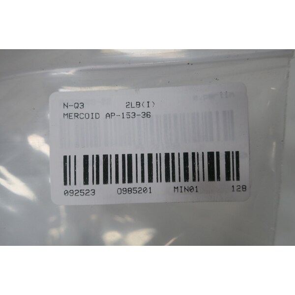 Interruptor de presión Mercoid 1/4IN 0-20PSI 120/240V-CA 120/240V-CC - AP-153-36
