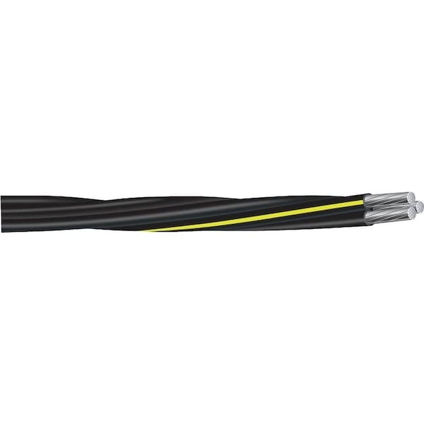 Southwire Building Wire, Aluminum, 40 AWG, 3C, Yellow, 500 ft - 4/0 4/0 4/0 URD