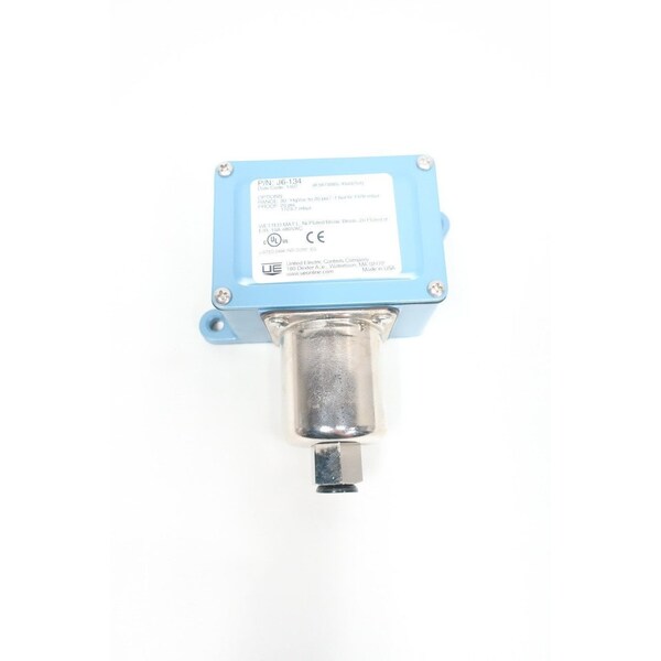 Interruptor de presión Ue United Electric 20PSI 30In-Hg 480V-AC - J6-134