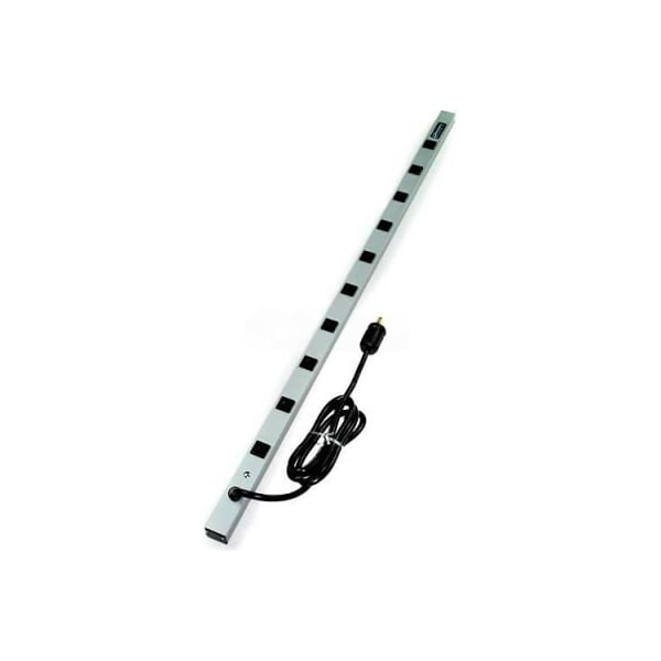 Wiremold Wiremold CabinetMATE Power Strip, 10 Outlets, 15A, 6' Cord - 4810ULBC*