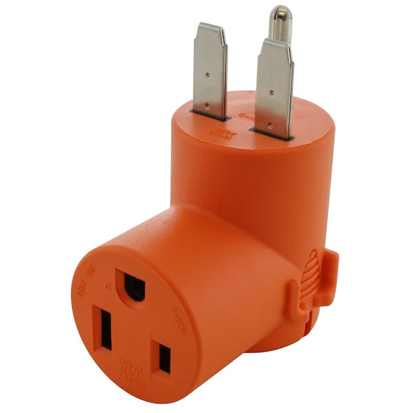 Ac Works NEMA 6-30 3-Prong Commercial HVAC Plug to 6-50 Welder Adapter - WD630650