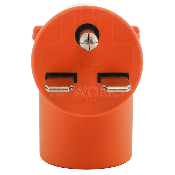 Ac Works NEMA 6-30 3-Prong Commercial HVAC Plug to 6-50 Welder Adapter - WD630650