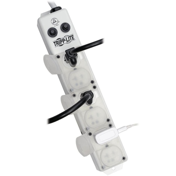Tripp Lite Outlet Strip, Metal Housing, White, 120V - PS607HG20AOEM
