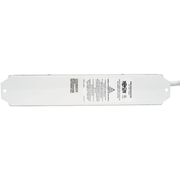 Tripp Lite Outlet Strip, Metal Housing, White, 120V - PS607HG20AOEM