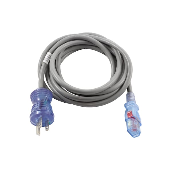 Ac Works 10FT 18/3 10A Medical Grade Power Cord with Locking IEC C13 - MD115-AL