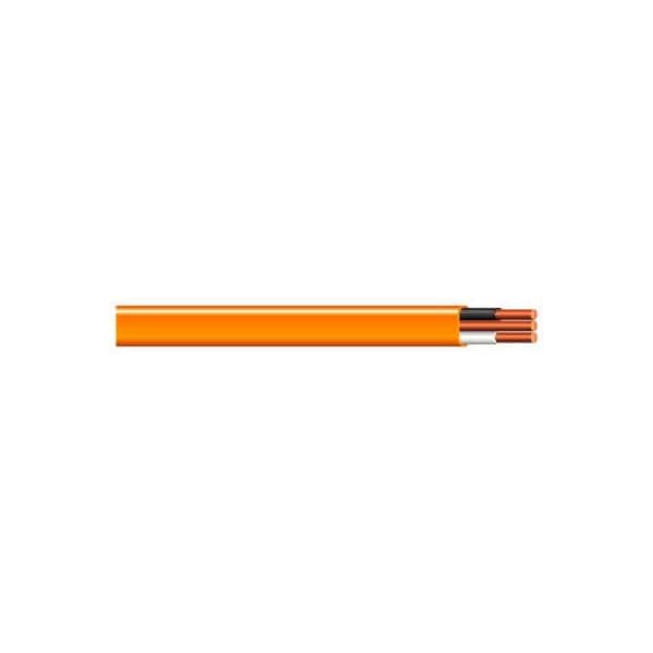 Southwire NM-B, Non-Metallic Building Cable, Copper, 10 AWG, 2C with Ground, Solid, 100 ft - 28829028