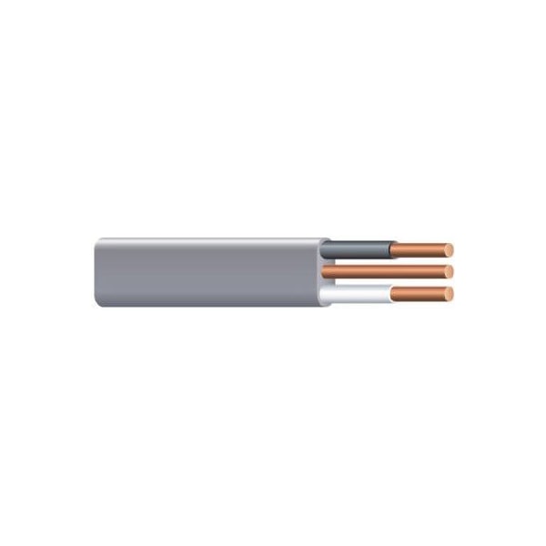 Southwire UF-B, Non-Metallic Underground Feeder Cable, Copper, 50 ft - 13055922