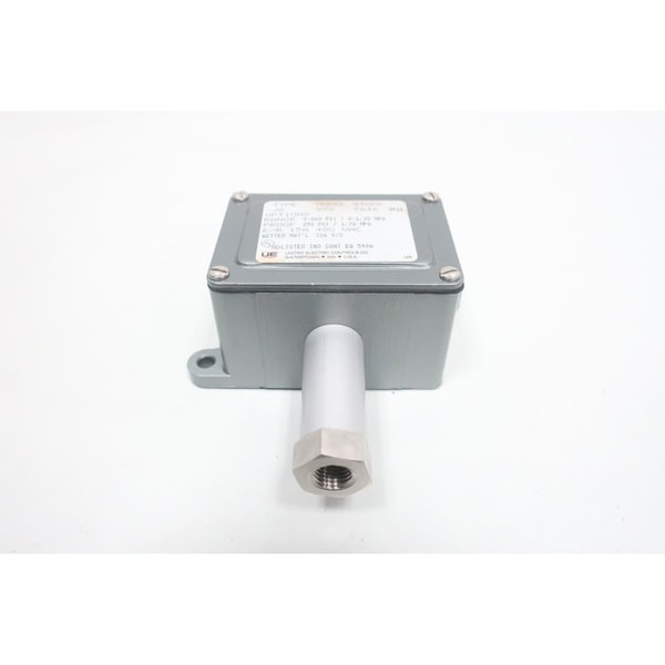 Interruptor de presión eléctrico Ue United 0-200Psi 480V-AC - J6-358