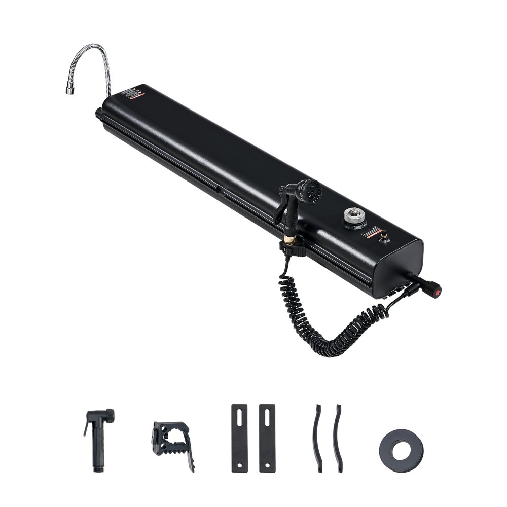 4.5 Gal Roof Rack Water Tank Portable Water Tank with Splash-Guard Panel - CDJSXZTK45GAO8HCDV0