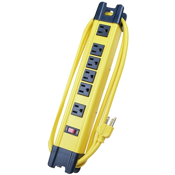 Hubbell Wiring Device-Kellems Surge Protection Plug Strips & Cord Sets HBL6PS350YL - HBL6PS350YL