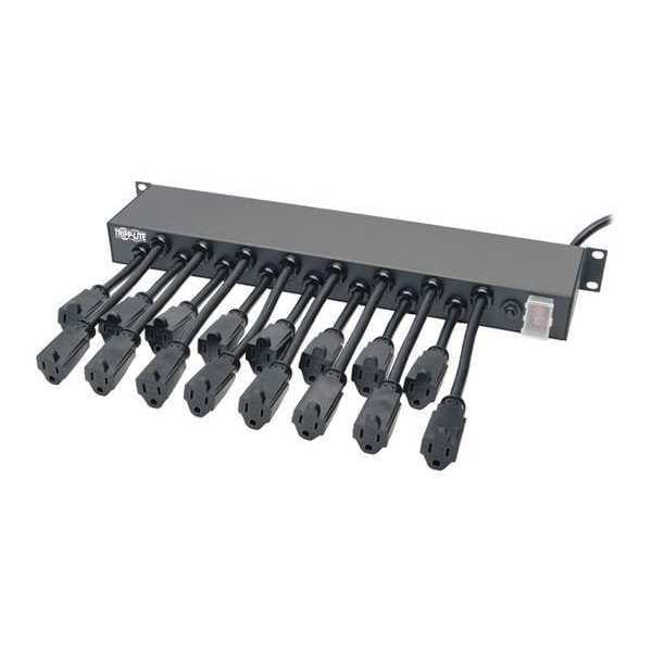 Tripp Lite AC Charger, 16-Outlet, 1U, 15ftcord - PS1916D1U