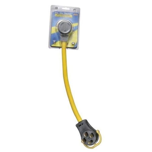 Arcon Arcon ARC-14367C 30 Amp Female & 50 Amp Male Pigtail Adapter - 18 in. - ARC-14367C