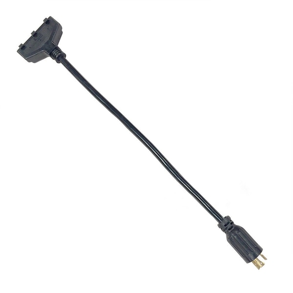 Superior Electric Twist to 3-Outlet Block Straight Adapter - SE1534