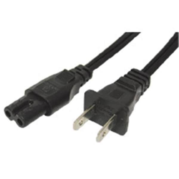 Fasttrack 6ft NON-POLARIZED POWER CORD (IEC320 C7 to NEMA 1-15P) - FA56724