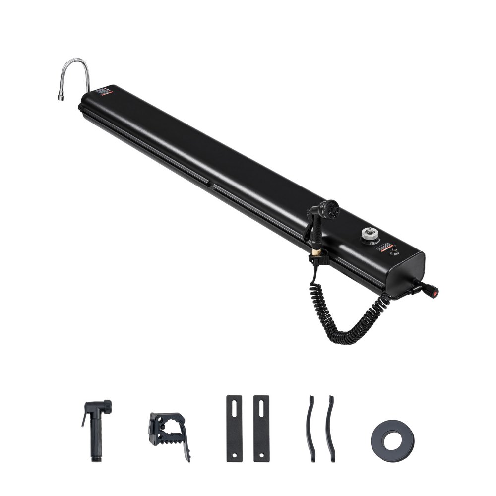 8 Gal Roof Rack Water Tank Portable Water Tank with Splash-Guard Panel - CDJSXZTK8GALWQSO7V0
