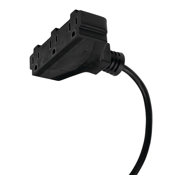Perform Tool Retractable 50 Foot of 16 Gauge Cord With Polarized Plug and 3 Grounded 10 Amp Outlets Wall Mount - W2273