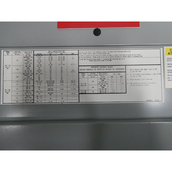 Eaton Cutler-Hammer POW-R-LINE C 70A AMP 3PH 120/208V-AC POWER DISTRIBUTION PANELBOARD - PRL3A PL3A