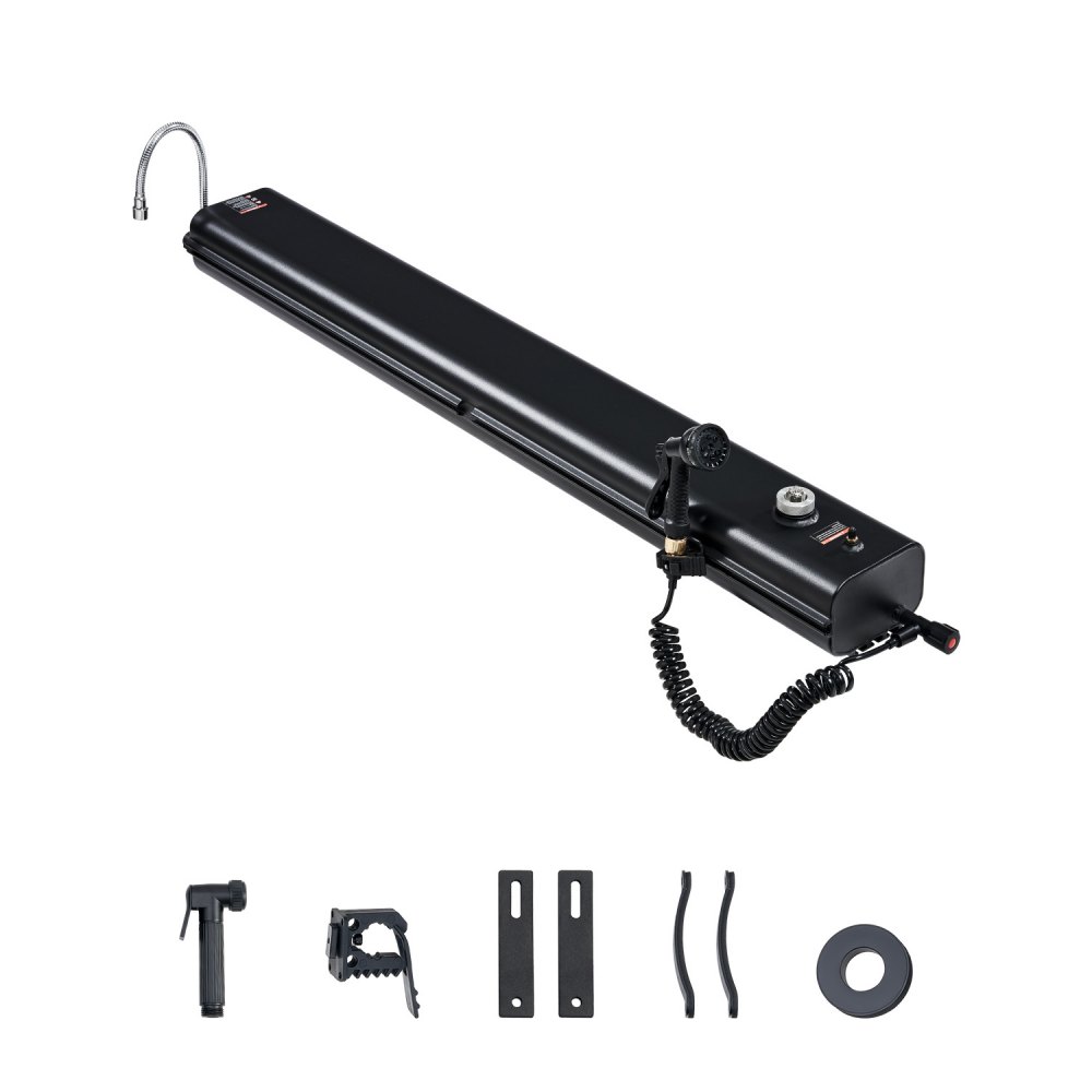 7 Gal Roof Rack Water Tank Portable Water Tank with Splash-Guard Panel - CDJSXZTK7GAL2UF8WV0