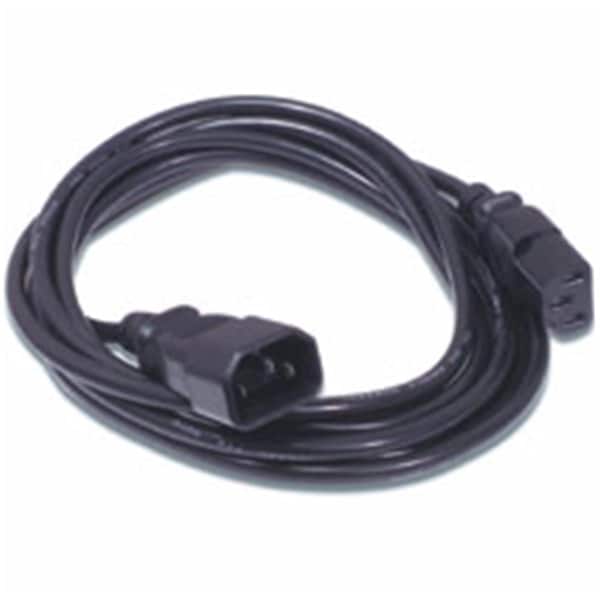 Fasttrack 4ft COMPUTER POWER CORD EXTENSION IEC320 C13 to IEC320 C14 - FA56875