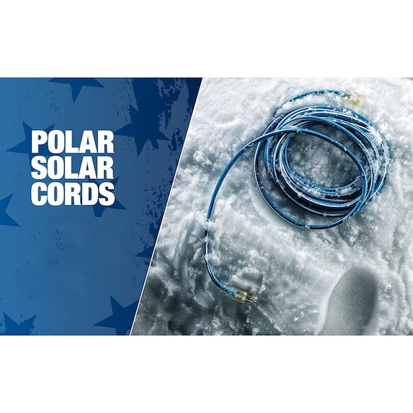 Southwire SJEOW Extension Cord, 12 AWG, Outdoor, 12/3, 1 Outlets, 5-15R, Blue/White, TPE, 5-15P, 50 ft - 1638SW0061