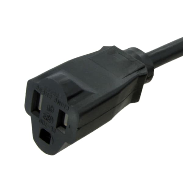Startech.Com 6ft Power Cord Extension - NEMA 5-15R to NEMA 5-15P - PAC1016
