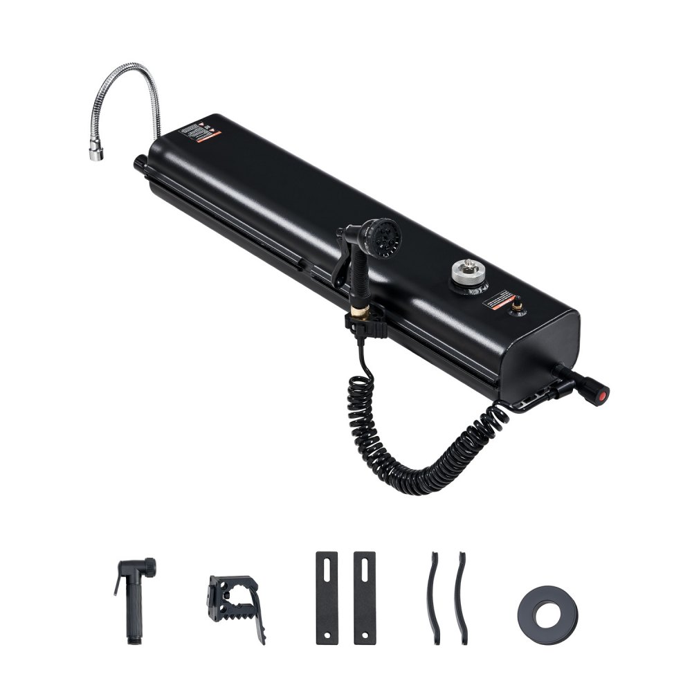 4 Gal Roof Rack Water Tank Portable Water Tank with Splash-Guard Panel - CDJSXZTK4GALFADHNV0