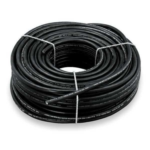 Carol Portable Cord, SOOW, 14 AWG, 3 C, Black, EPDM Rubber, Stranded, 600V, Indoor/Outdoor - 02762.85.01