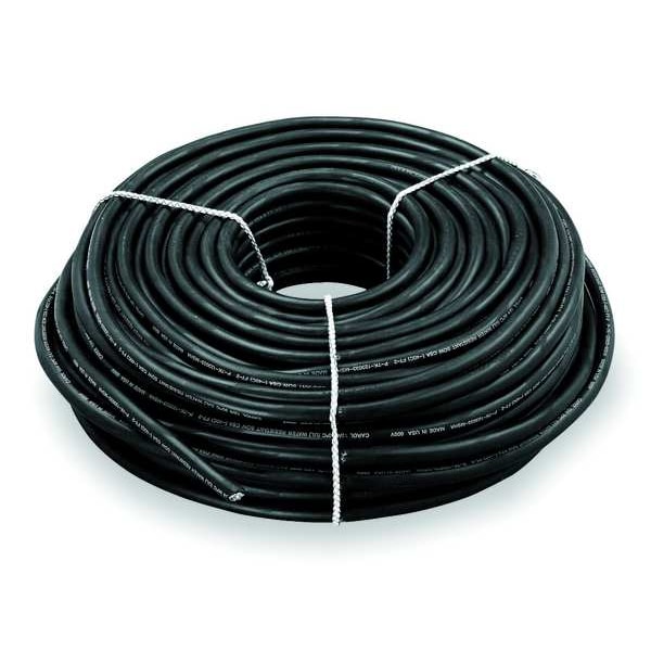 Carol Portable Cord, SOOW, 10 AWG, 3 C, Black, EPDM Rubber, Stranded, 600V, Indoor/Outdoor - 00.82JO.27255