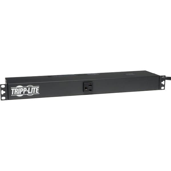Tripp Lite PDU, 20A, 13 Outlet, 15 ft, Black - PDU1220T