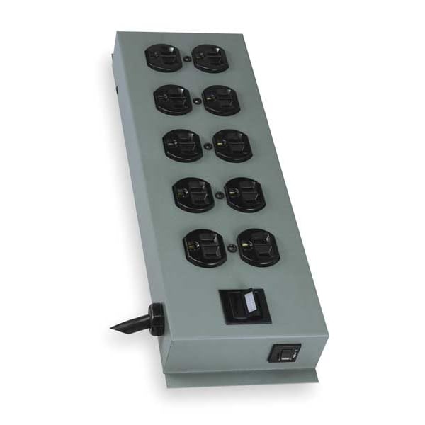 Tripp Lite PDU, 120V, 10 Outlet, 15 ft., Black - UL800CB-15