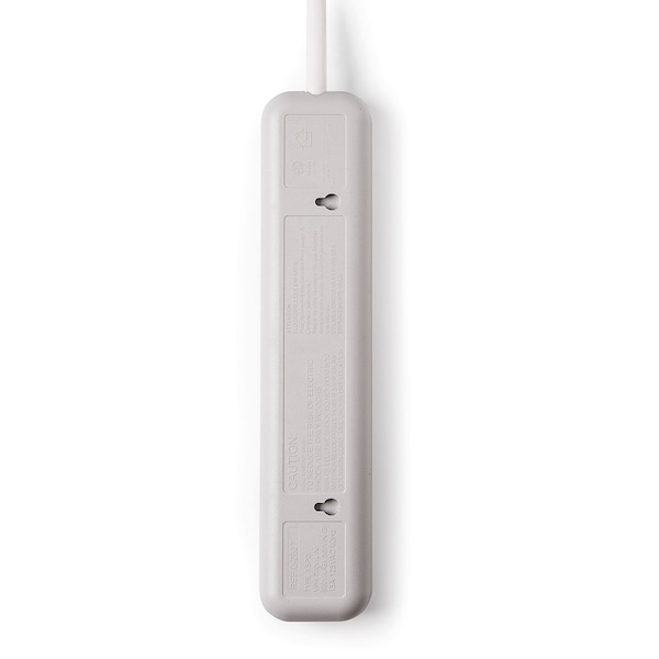 Easylife Tech 4 Outlet Power Strip Surge Protection 1200 Joule 6 ft Extension Cord - 0-2627