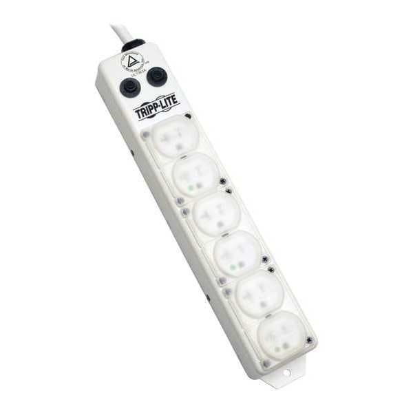 Tripp Lite Outlet Strip, 7 ft. Cord L, 2-15/64" H - PS-607-HG-OEM