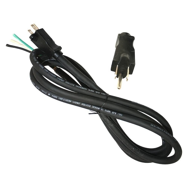 Superior Electric 15 Feet 12 AWG SJO 3 Wire 125 Volt NEMA 5-15P Electrical Cord - EC123-15