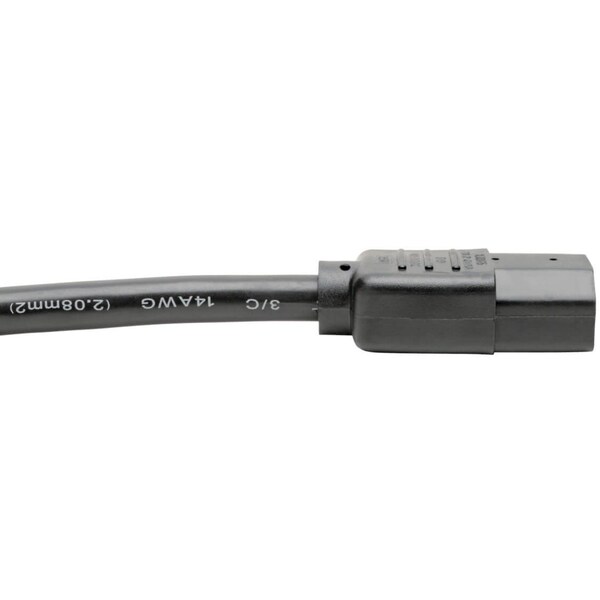 Tripp Lite Power Cord, C14 to C13, 15A, 14AWG, 10ft - P005-010
