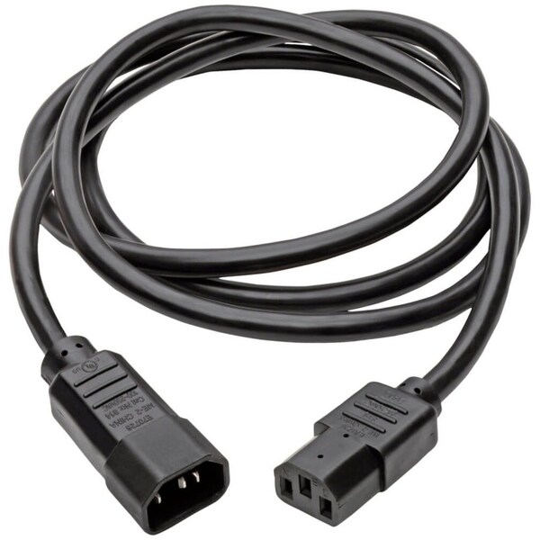 Tripp Lite Power Cord, C14 to C13, 15A, 14AWG, 10ft - P005-010