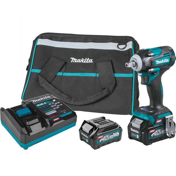 Makita XGT Brushless 4-Speed 1/2" Impac, 40V - GWT05D
