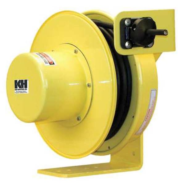 Kh Industries 50 ft. 10/4 Extension Cord Reel 20 Amps 0 Outlets 600VAC Voltage - RTFP4L-WW-B10K