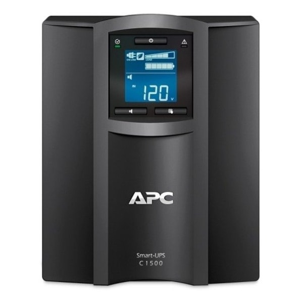 Apc Smart UPS, 1.5kVA, Line Interactive, Out: 120V AC In: 120V AC - SMC1500C