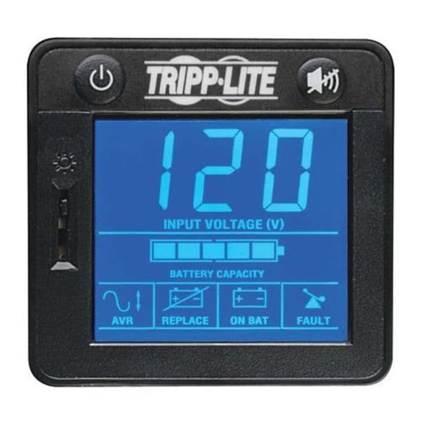 Tripp Lite Smart UPS, 1.5kVA, Line Interactive, Out: 110/115/120V AC In: 120V AC - Smart1500LCD