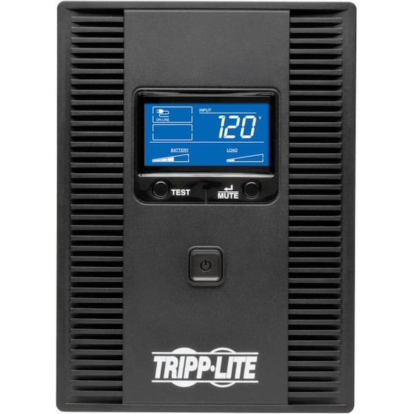 Tripp Lite UPS System, 1.5kVA, Line Interactive, Out: 110/115/120V In: 120V AC - SMART1500LCDT