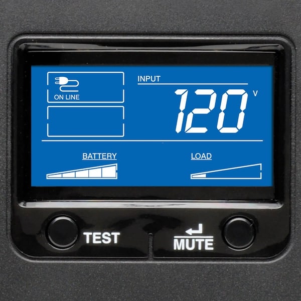 Tripp Lite UPS System, 1.5kVA, Line Interactive, Out: 110/115/120V In: 120V AC - SMART1500LCDT