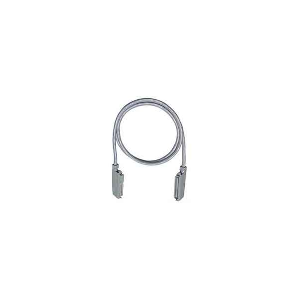 Allen Tel 25 Pair Telco Cable Assembly-One Female Connector/One Male Plug, 10 ft - 25-3-PC-10-GY