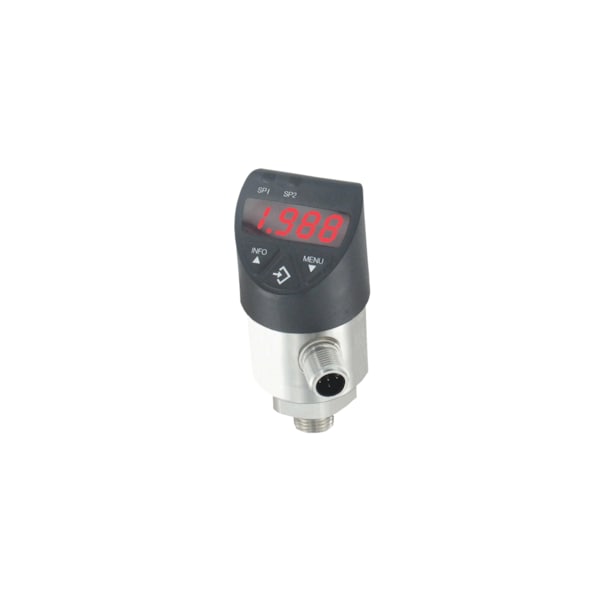 Transmisor de presión digital con interruptor de Dwyer Instruments, DPT 0200 PSI con salida de 4-20 mA - DPT-A07